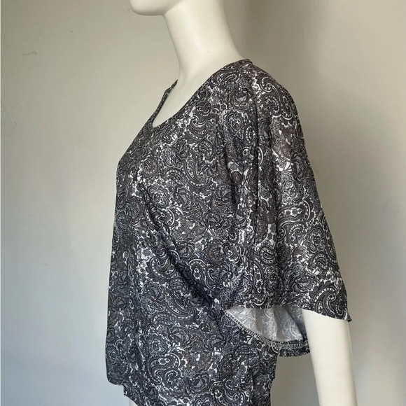 Angela Boho Floral Summer Blouse Women’s Size Large NWOT - Picture 2 of 7